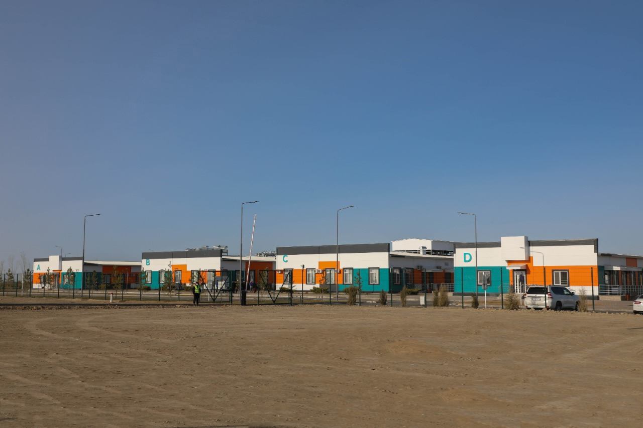 Инфекционная больница, построенная в период COVID-19